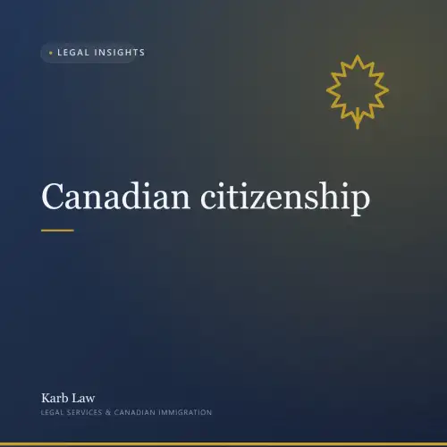Canadian citizenship